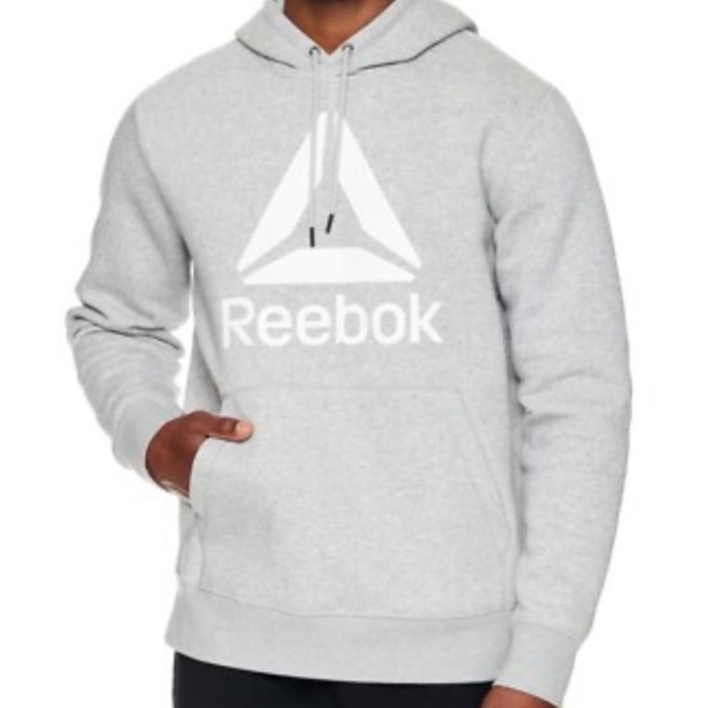 Men's Reebok Gray Hoodie L